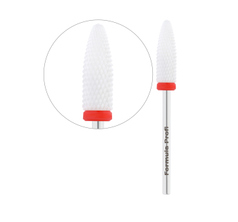 Керамічна фреза Пуля (Червона), Formula Profi