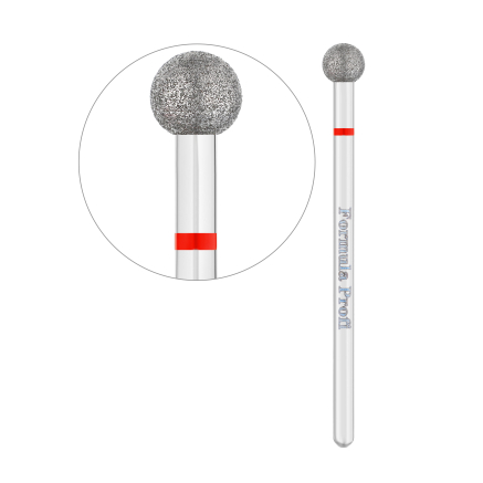 Алмазна фреза куля (червона), 0.50 Алмазна фреза куля (червона), 0.50