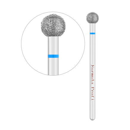 Алмазна фреза куля (синя), 0.50 Алмазна фреза куля (синя), 0.50