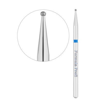 Алмазна фреза куля (синя), 0.10 Алмазна фреза куля (синя), 0.10