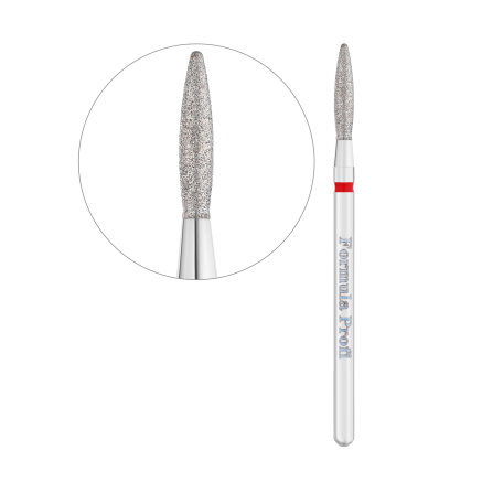 Фреза тупе полум'я червона 0.23