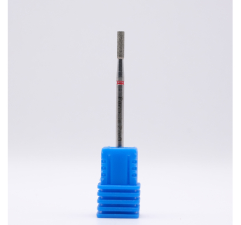 Алмазна фреза циліндр (червона), 0.23