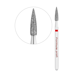 Фреза гостре полум'я морквина червона 0.25