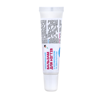 Укрепляющий бальзам для ногтей с бисабололом и эвкалиптом, 15 мл, Formula Profi