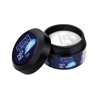 Poly-Gel White - 15мл, Formula profi