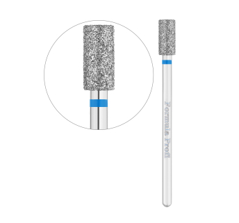 Алмазна фреза циліндр (синя), 0.40