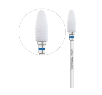 Керамическая фреза для снятия гель-лака - Кукуруза Blue, Formula Profi