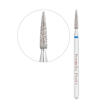 Фреза гостре полум'я морквина синя 0.18 Фреза гостре полум'я морквина синя 0.18