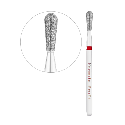 Фреза груша красная, 0.31 Фреза груша красная, 0.31