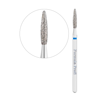 Фреза тупое пламя синяя 0.21