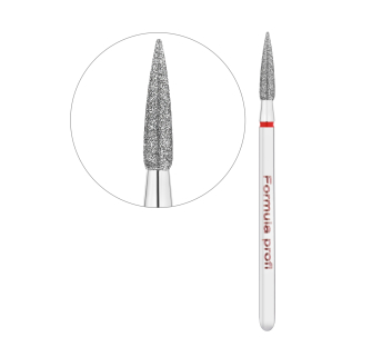 Фреза острое пламя морковь красная 0.23