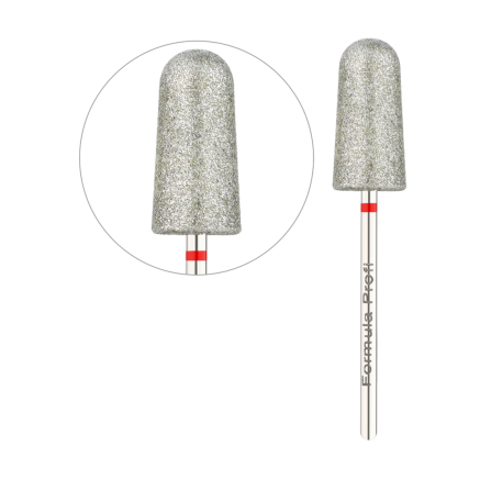 Алмазна фреза для педикюру конус закруглений (червона) PODO 03, 0.9 мм Алмазна фреза для педикюру конус закруглений (червона) PODO 03, 0.9 мм