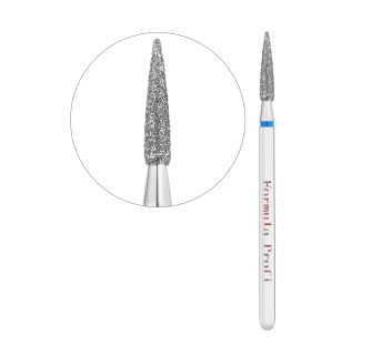 Фреза гостре полум'я морквина синя 0.21