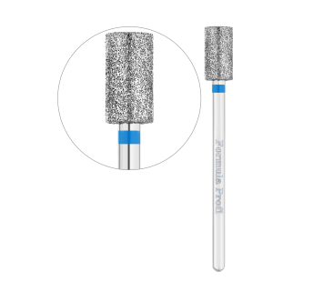 Алмазна фреза циліндр (синя), 0.50