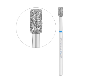 Алмазна фреза циліндр (синя), 0.33