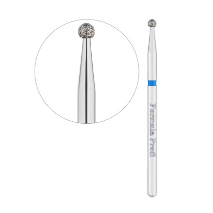 Алмазна фреза куля (синя), 0.21 Алмазна фреза куля (синя), 0.21