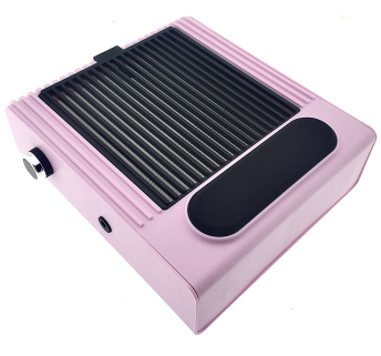 Витяжка манікюрна (пилосос) з фільтром, 80W, pink BQ-858-1