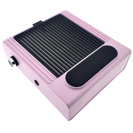 Витяжка манікюрна (пилосос) з фільтром, 80W, pink BQ-858-1