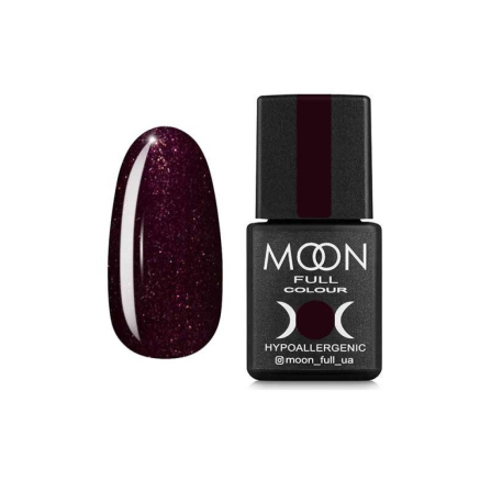 Гель-лак Moon Full Colour 315 спелая вишня с шиммером. 8 мл (5908254188756)