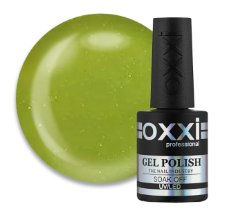 Гель-лак Oxxi Professional 337 золотисто-оливковый с шиммерами. 10 мл (2100994233168)