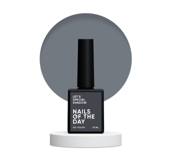 Гель-лак Nails Of The Day Lets Special Shadow светло-серый. 10 мл (4821302576903)