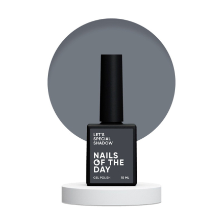 Гель-лак Nails Of The Day Lets Special Shadow светло-серый. 10 мл (4821302576903)