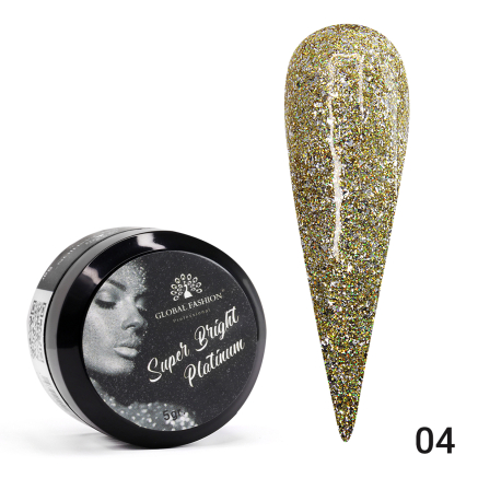 Гель краска Super Bright platinum, 5 гр 04
