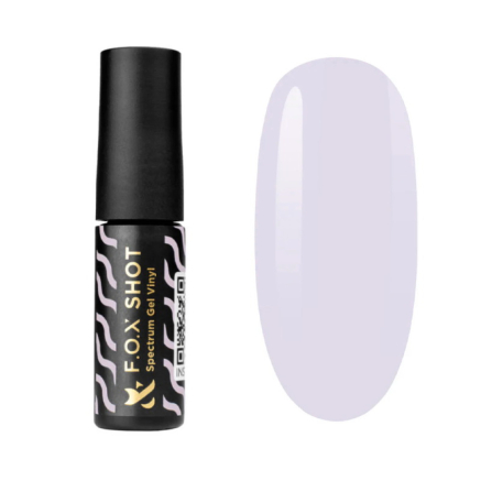 Гель-лак F.O.X Shot Spectrum Gel Vinyl 053 Soft лілово-сірий. 5 мл (2100994249398)