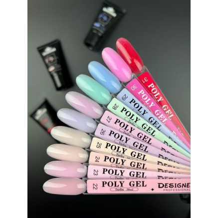 Полігель 30 мл Designer Frost Pink №22