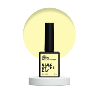 Гель-лак Nails Of The Day Lets Special Yellow Butter пастельно-желтый 089 10 мл (4823560200002)