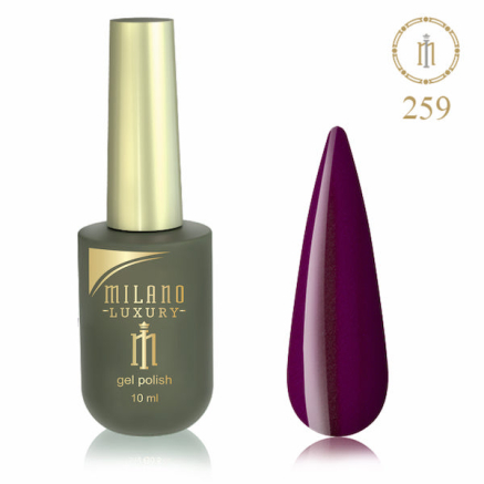 Гель лак MILANO LUXURY 10 мл № 259 (Чароит)