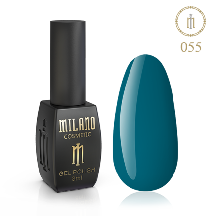 Гель лак MILANO 8 мл № 055 (Перламутровий тирличний)
