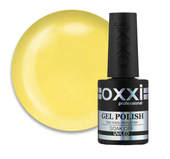 Гель-лак Oxxi Professional 093 желтый с еле заметными блестками. 10 мл (2000006199492)
