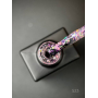 Гель лак Cosmo Glitter 523 Designer (9мл.) - з конфетті різних розмірів