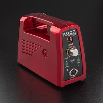 Фрезер Мокс X801 (Червоний) на 55 000 об/хв. та 80W. для манікюру та педикюру