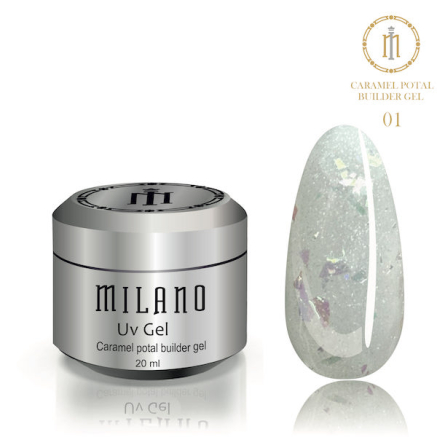 Caramel Potal Builder Gel 15 ml № 1