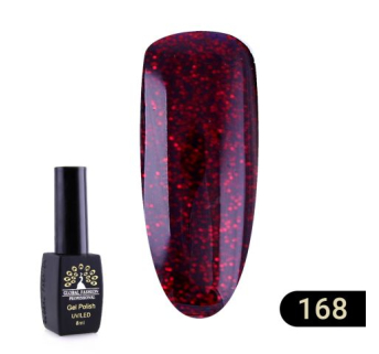 Гель лак BLACK ELITE 168, Global Fashion 8 мл