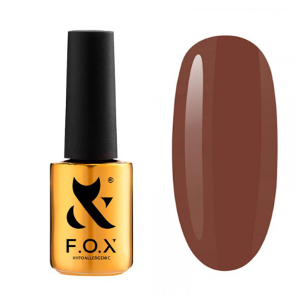 Гель-лак F.O.X Spectrum Gel Vinyl 034 Luxure. шоколадний теракот. 7 мл (2100994232796)
