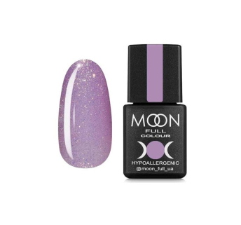 Гель-лак Moon Full Colour 305 світло-бузковий з золотистим шиммером. 8 мл (5908254188657)
