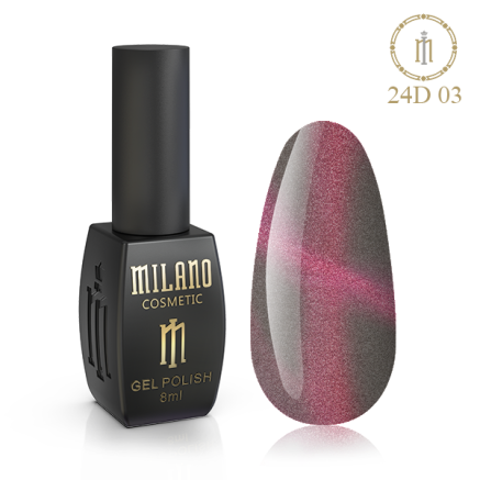 Гель лак 24D Milano 8 мл №03