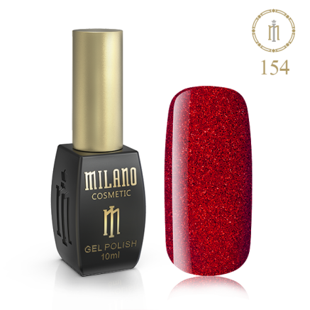 Гель лак MILANO 10ml № 154 (Маскарад)
