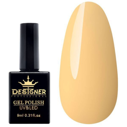 Гель-лак Designer Summer Vibes - F155 'Світле золото'