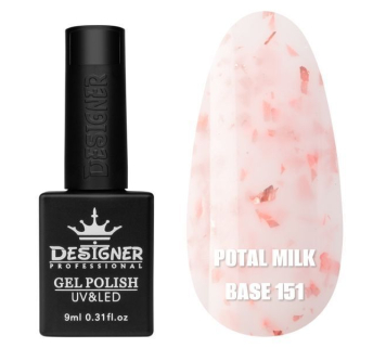 Молочна база Potal milk base 151 Designer (9 мл.) - з пластівцями юкі