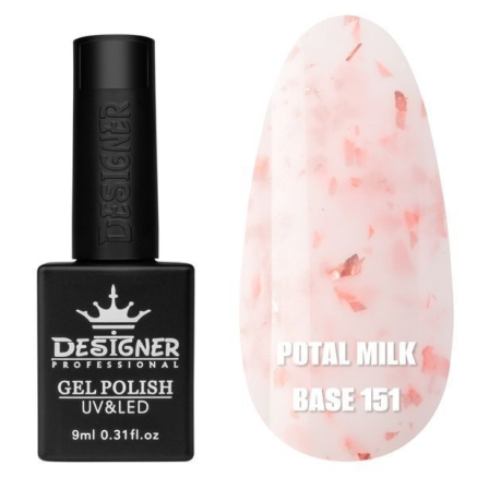 Молочна база Potal milk base 151 Designer (9 мл.) - з пластівцями юкі