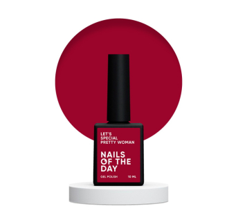 Гель-лак Nails Of The Day Lets Special Red Collection Pretty Woman малиновый. 10 мл (4829193401007)