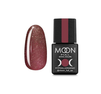Гель-лак Moon Full Colour 320 темно-рожевий вінтажний з мілким шиммером. 8 мл (5908254188800)