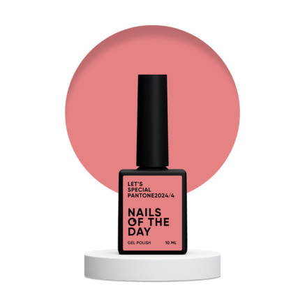 Гель-лак Nails Of The Day Lets Special Pantone2024/4 персиковий 10 мл (4823238153005)