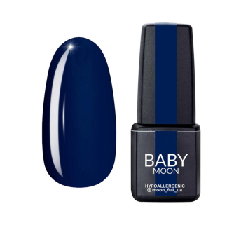 Гель-лак Baby Moon Cold Ocean 027 синий дымчатый. 6 мл (5908254001277)