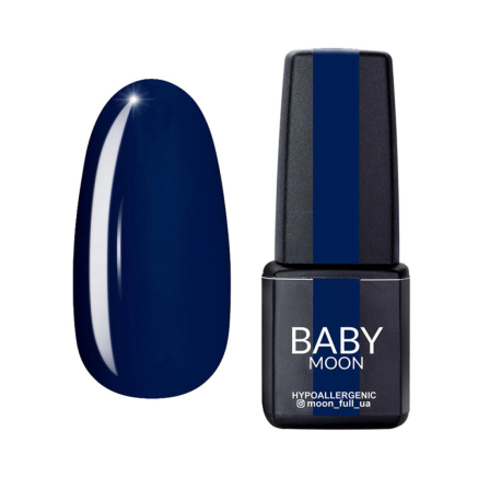 Гель-лак Baby Moon Cold Ocean 027 синий дымчатый. 6 мл (5908254001277)