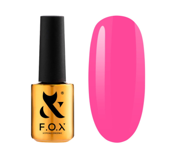 Гель-лак F.O.X Spectrum Gel Vinyl 144 Killer Pink яркий насыщенно-розовый. 7 мл (2100994287253)